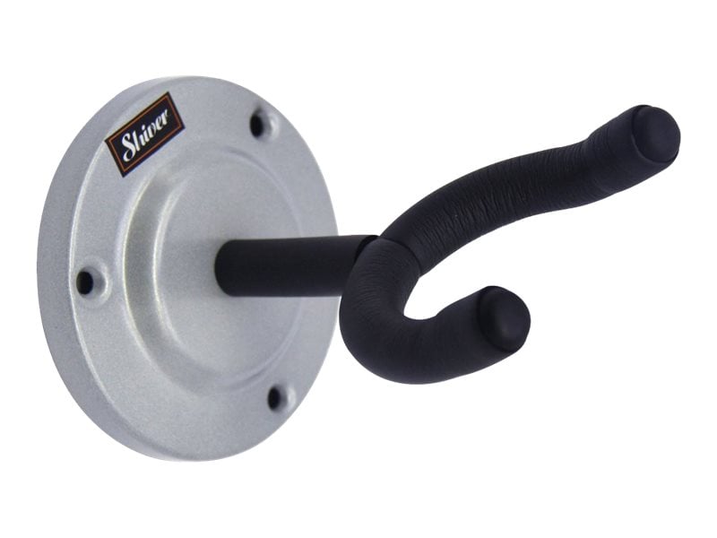 Shiver Wall-Mount Guitar Stand - Silver