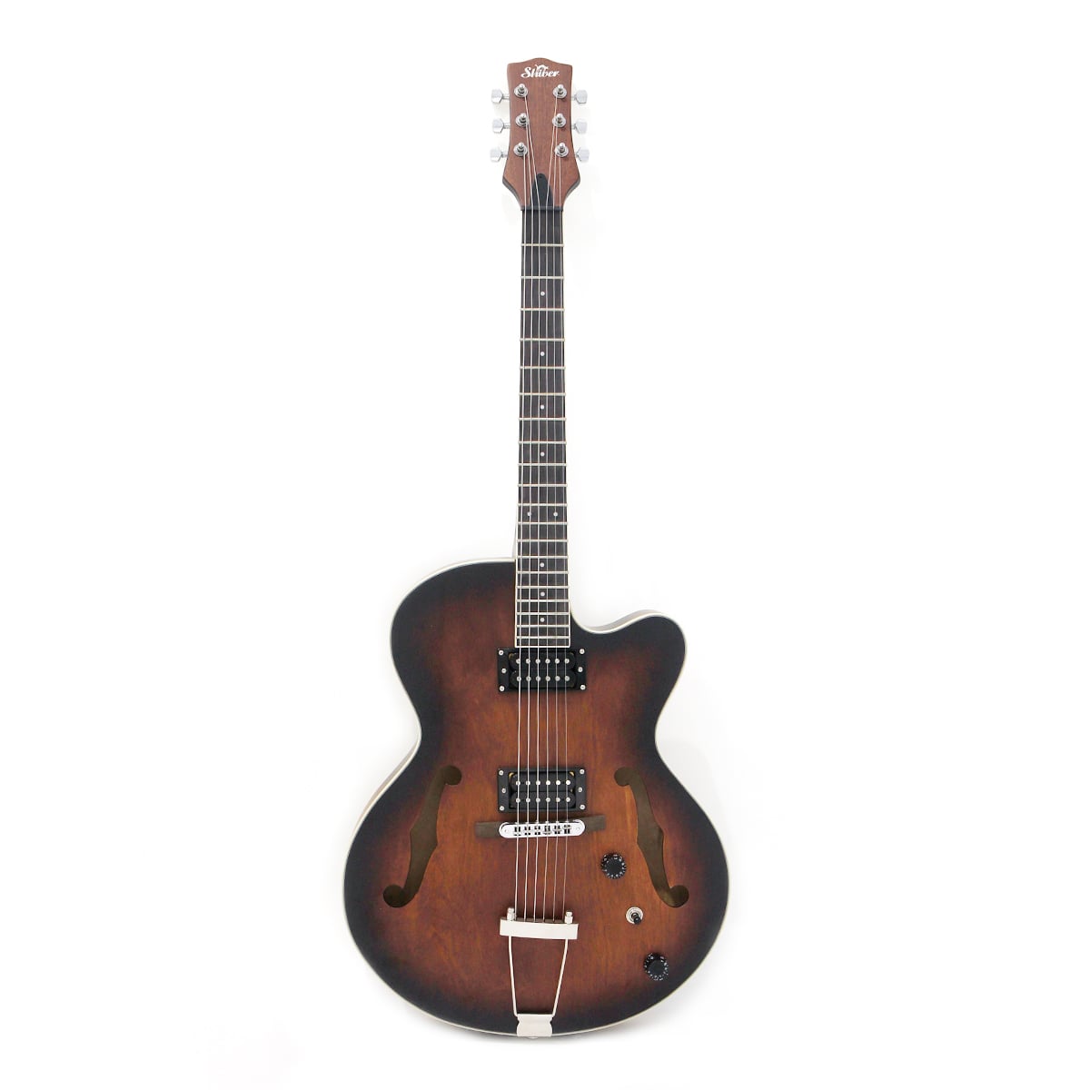 Shiver GES-105 - Electric Guitar - Jazz Tobacco - Shiver