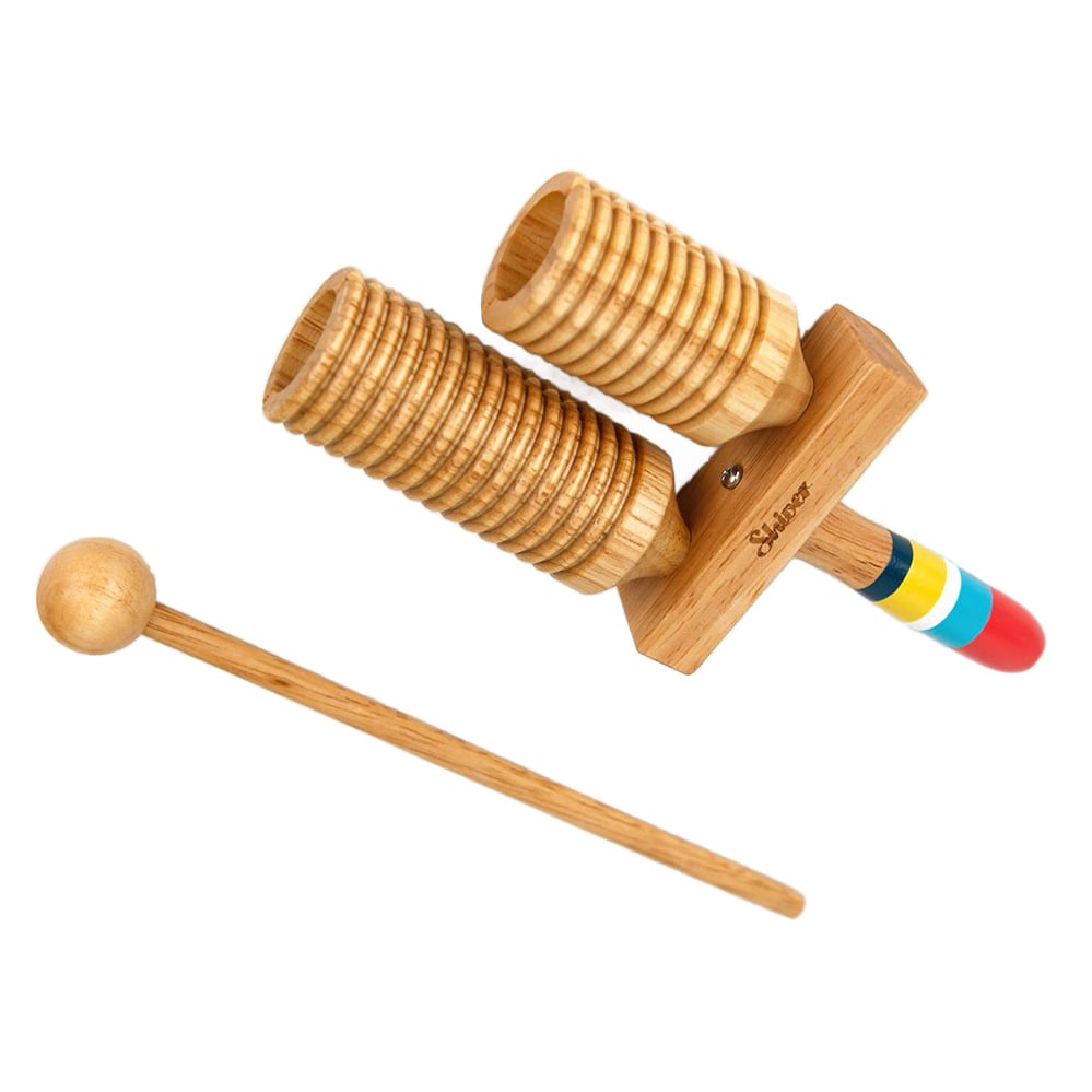 Resonating Wooden Tube 2-Tone - Shiver Kids