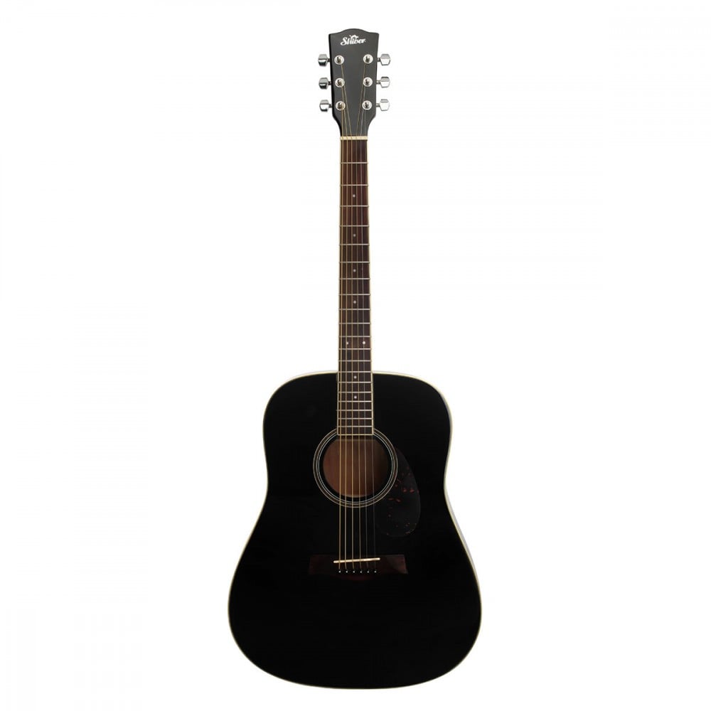 Guitarra folk Shiver GFS-51 negra