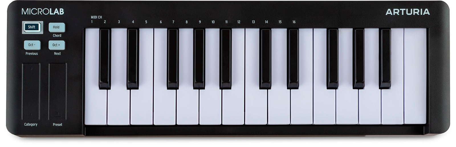Clavier maître Arturia MicroLab mk3 - 25 touches - Noir