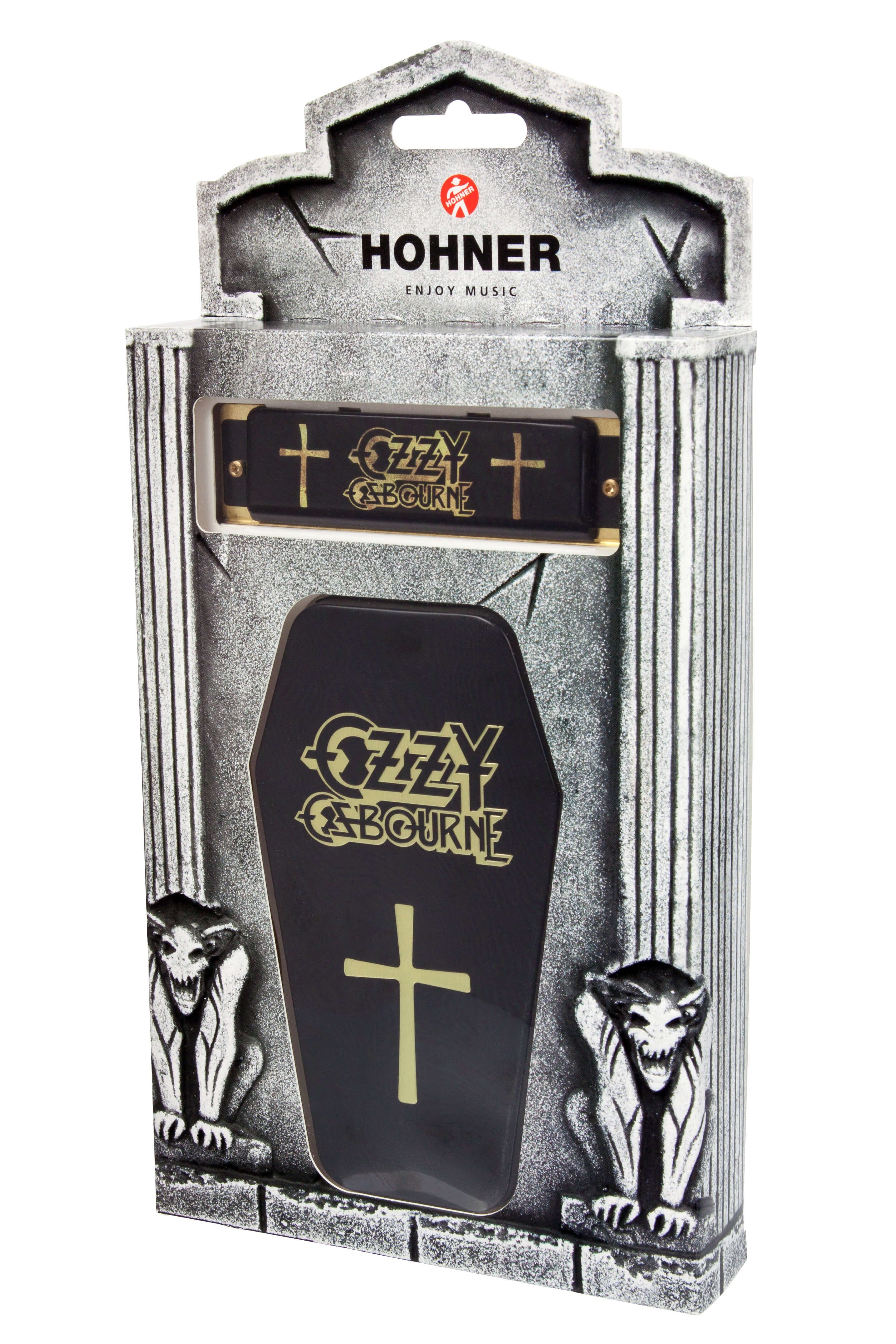 Hohner MS-Series Ozzy Osbourne Harmonica in D