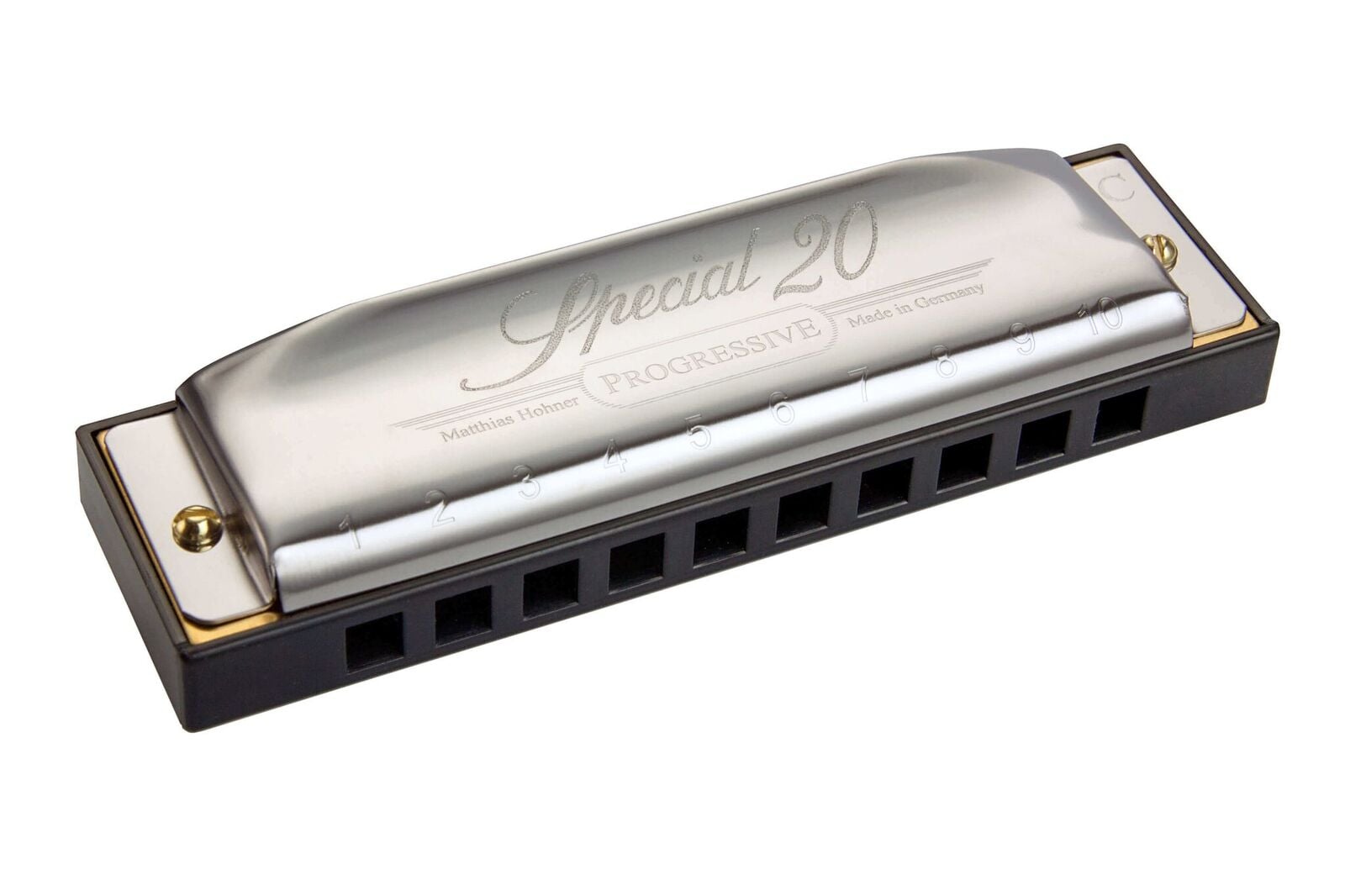 Hohner Progressive Special 20 Harmonica, Diatonic - Tonality A - 10 Holes