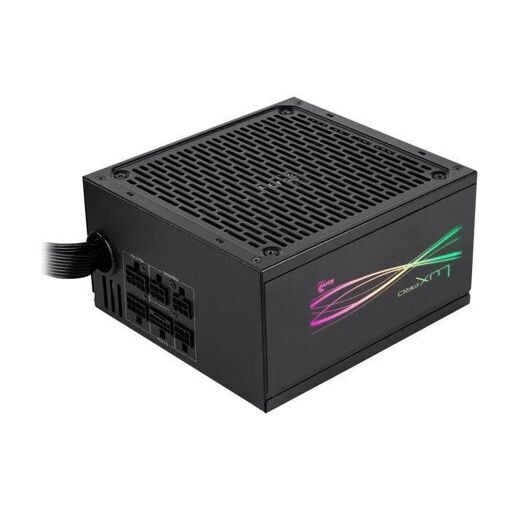 Fuente de alimentación AeroCool Lux M RGB 750W - Negro
