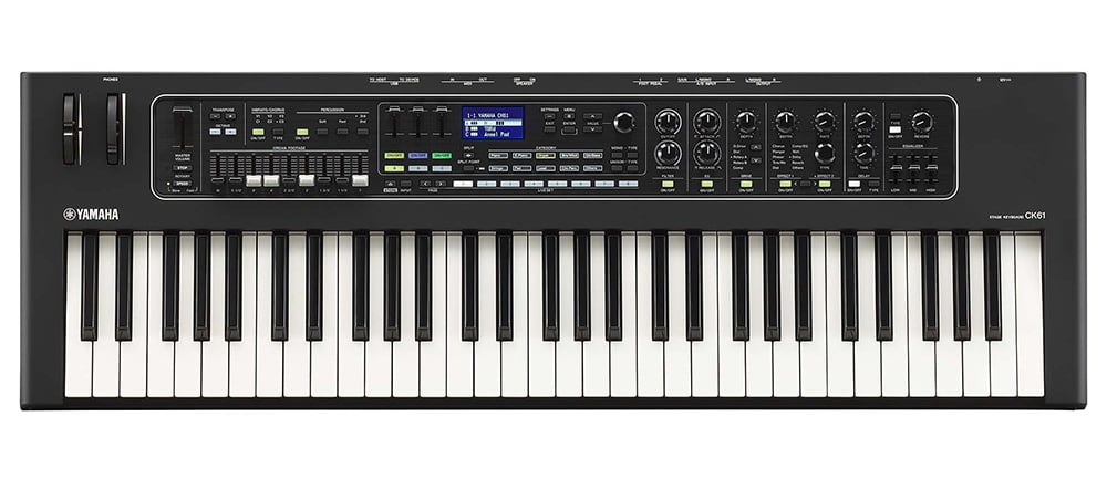 Yamaha CK Series CK61 - Stage Keyboard - 61 Keys - Black