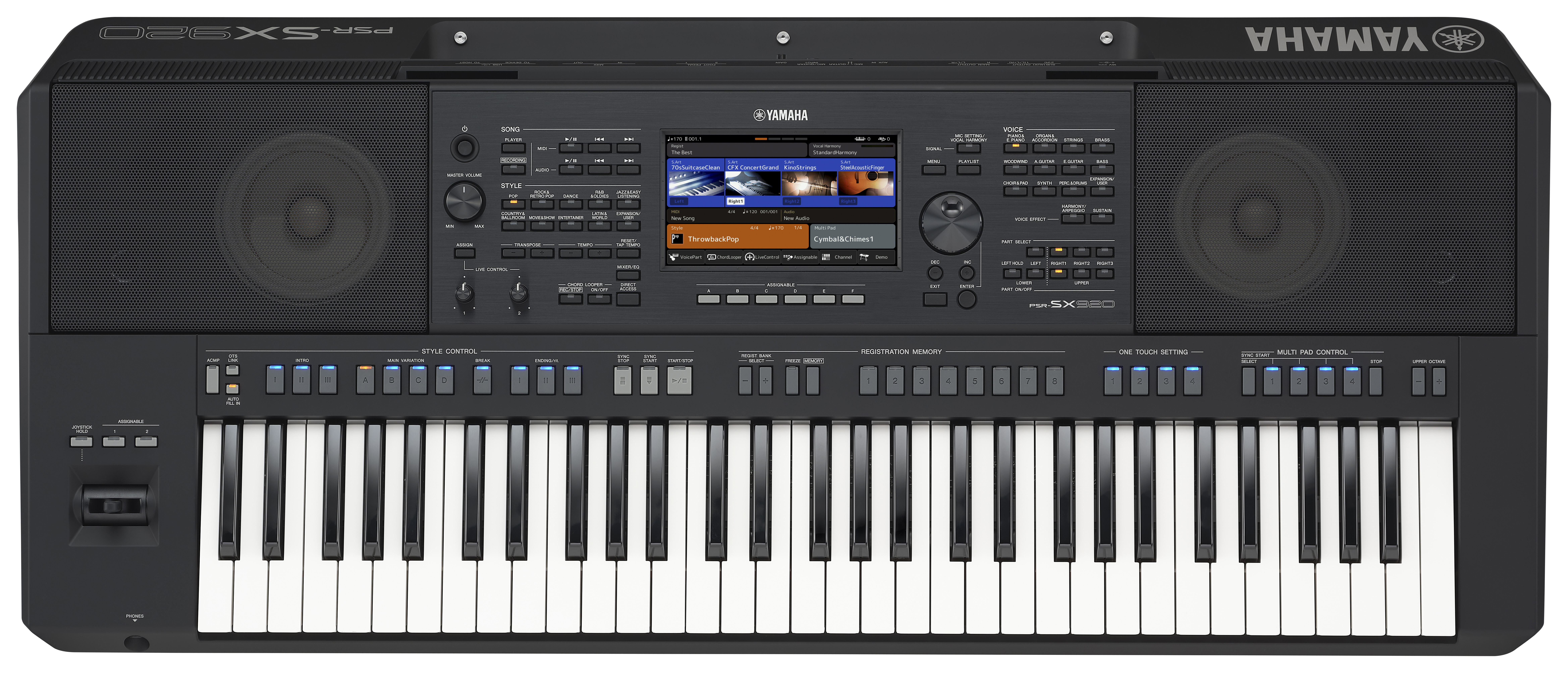 Yamaha PSR-SX920 - Teclado arranger - Negro