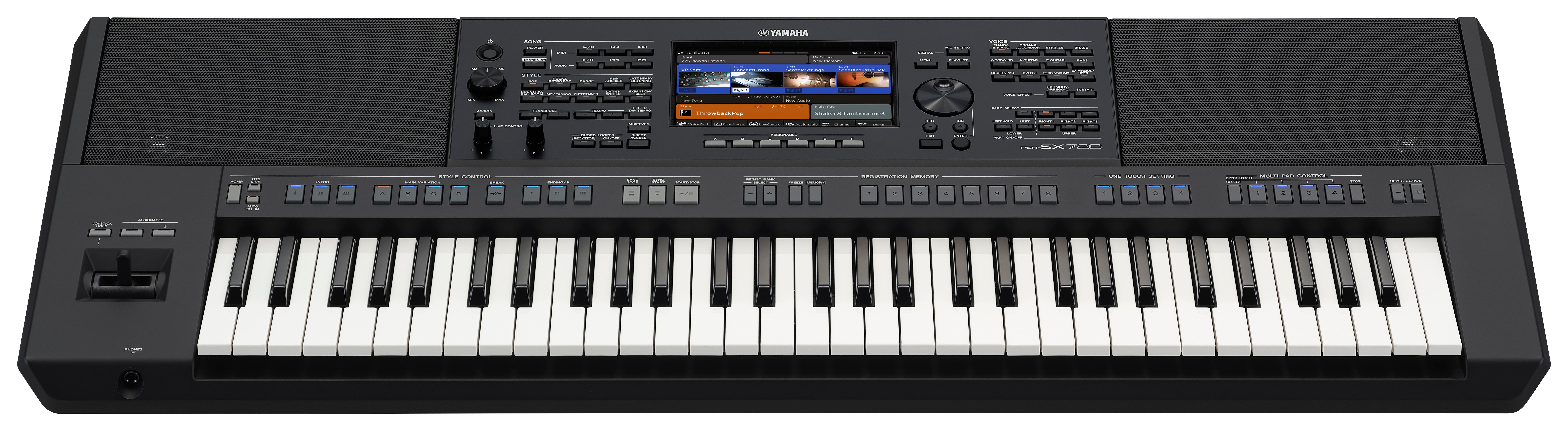 Yamaha PSR-SX720 - Teclado arreglador - Negro