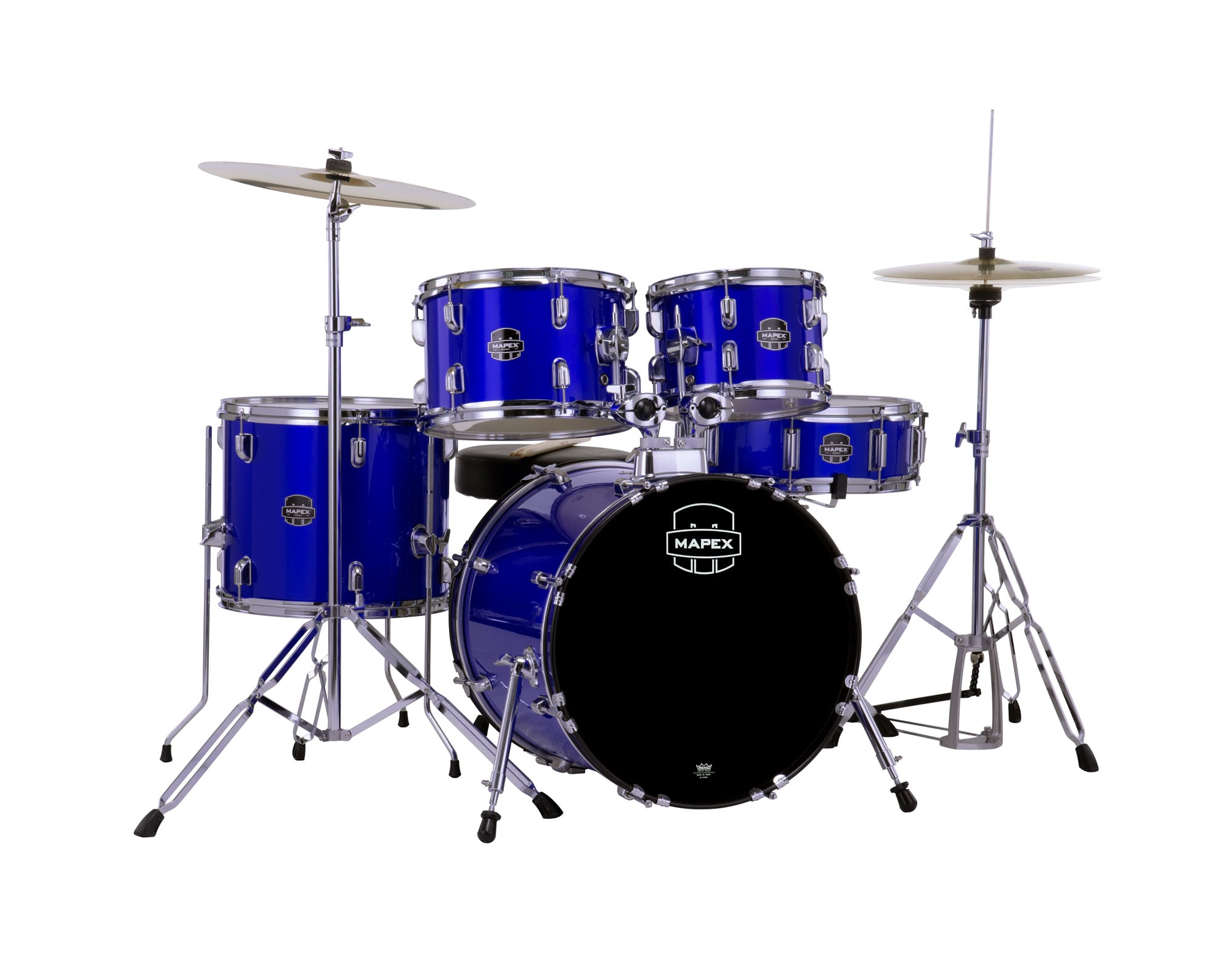 Ensemble de batterie Mapex Comet 18 pouces - Bleu indigo