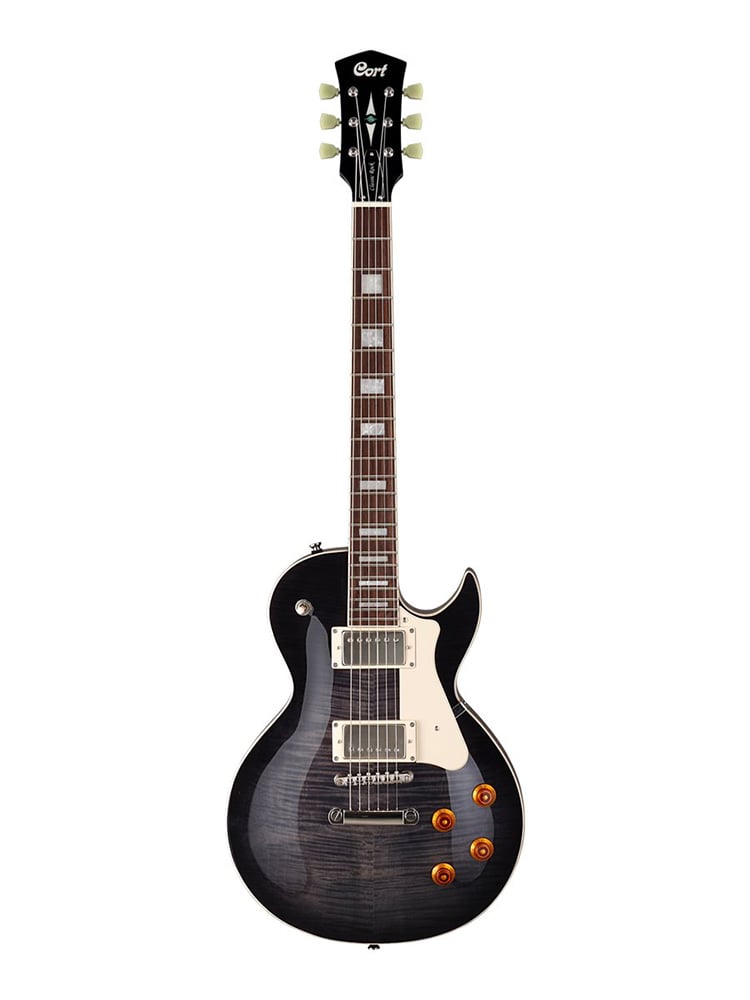 Cort Classic Rock CR250T BK - Electric Guitar - Transparent Black