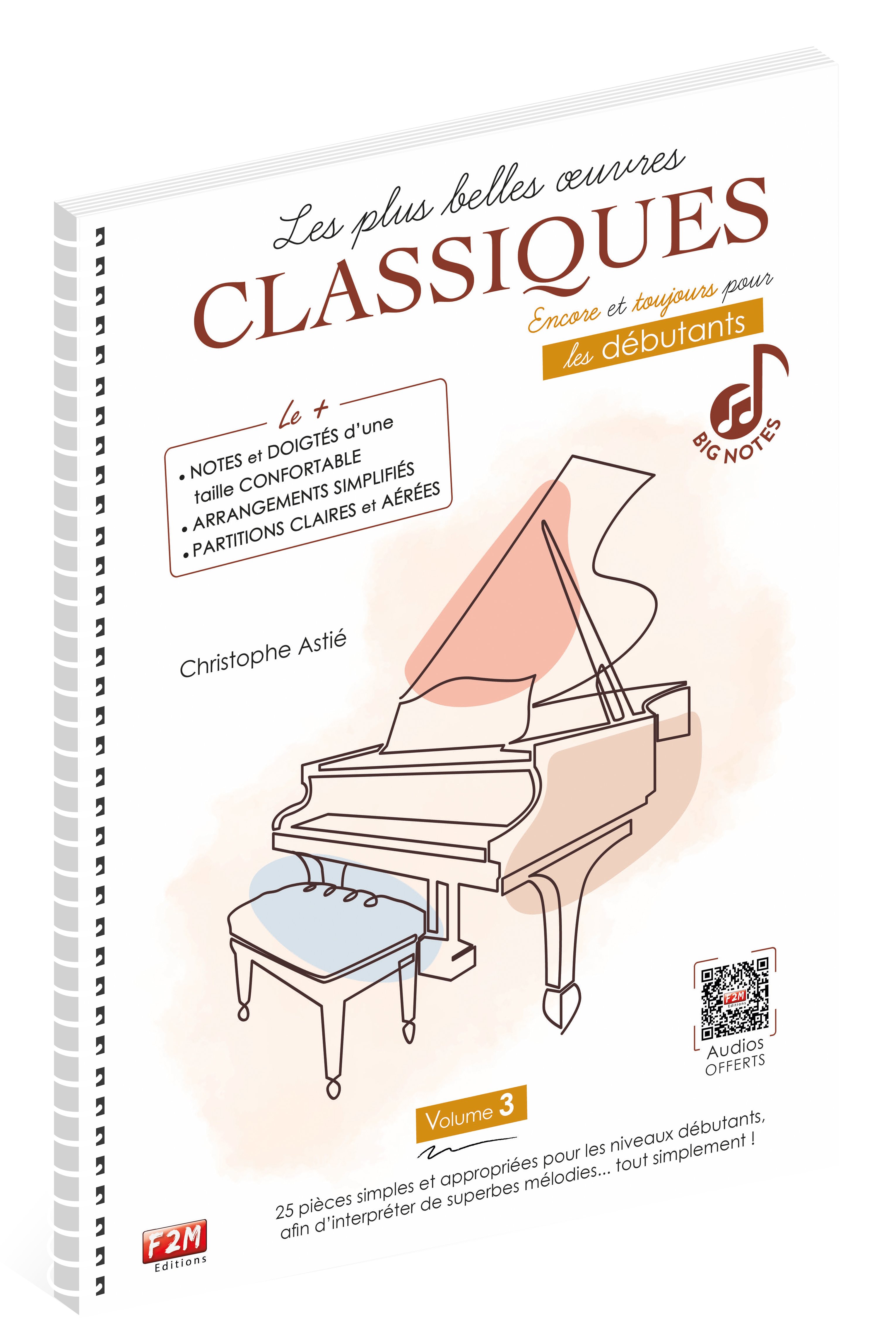 Les œuvres classiques F2M pour débutants - Volume 3