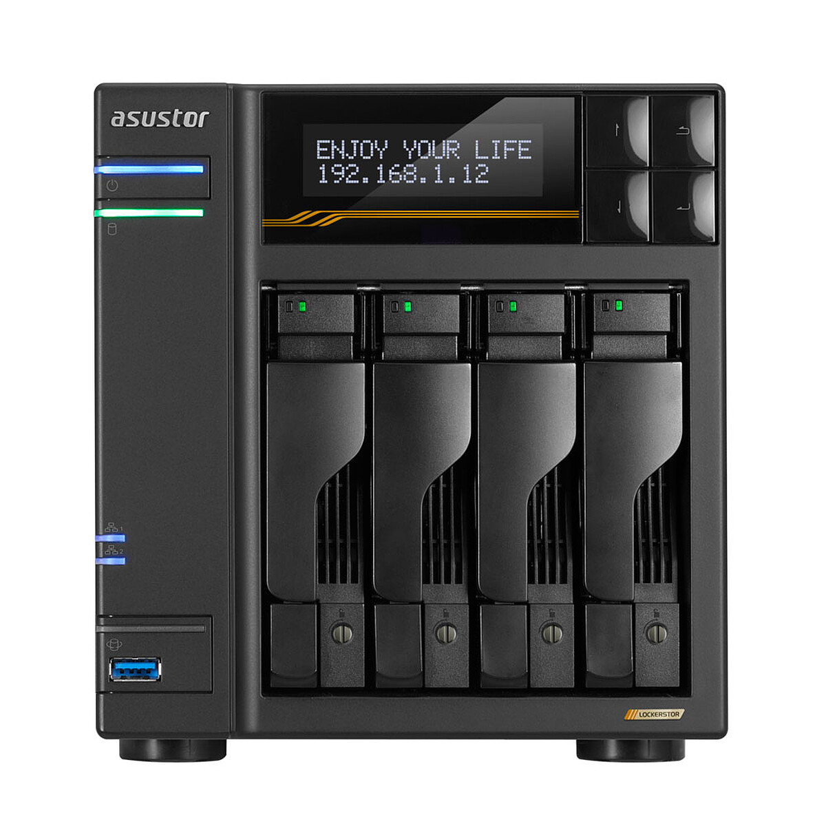 ASUSTOR Lockerstor 4 Gen 3 AS6804T NAS Server