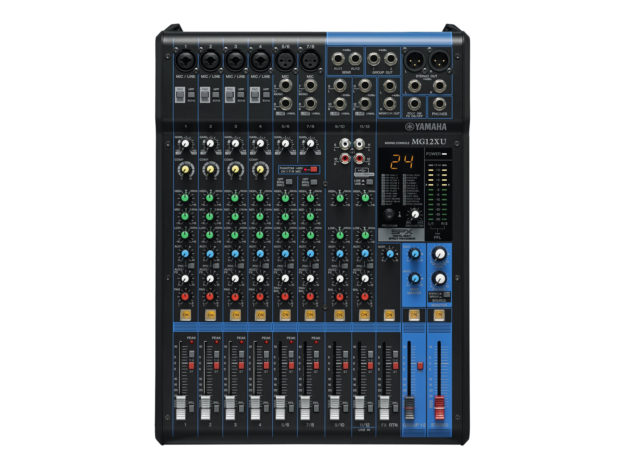 Table de mixage Yamaha MG12XU