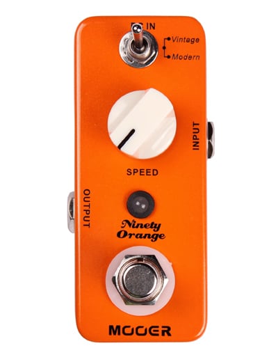 Mooer Ninety Orange Phaser Effect Pedal