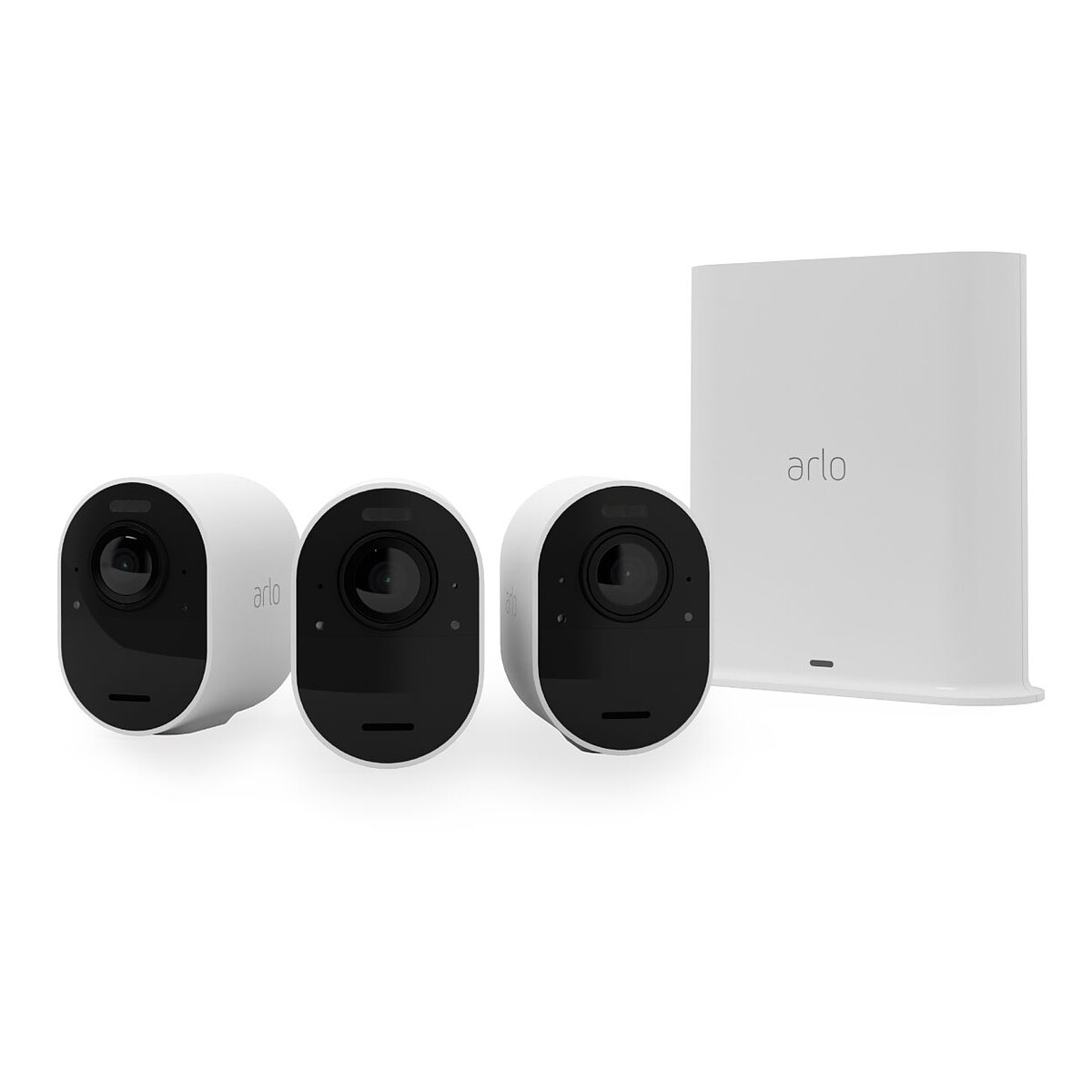 Kit de sistema de seguridad Arlo Ultra 2 con 3 cámaras - Blanco (VMS5340)