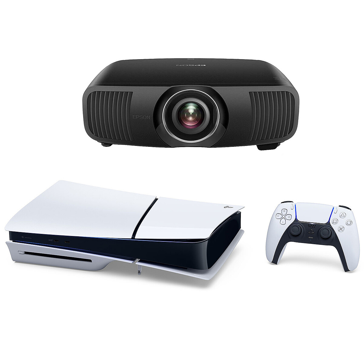 Epson EH-LS12000B + Sony PS5 Slim Projector Bundle