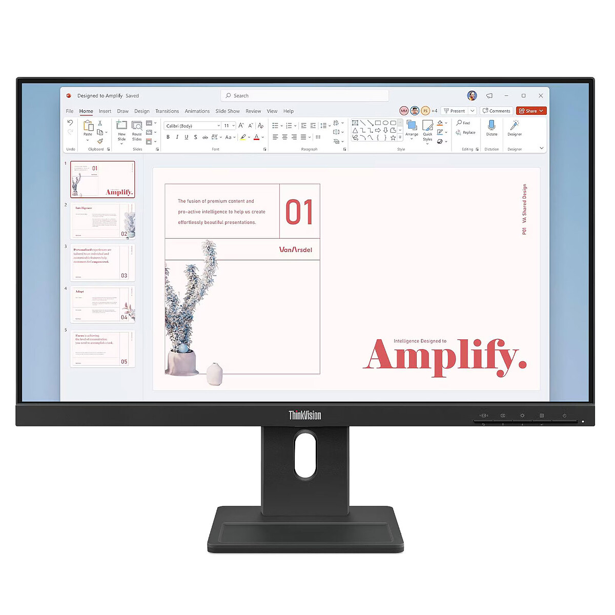 Monitor Lenovo LED de 24 pulgadas - ThinkVision E24-40