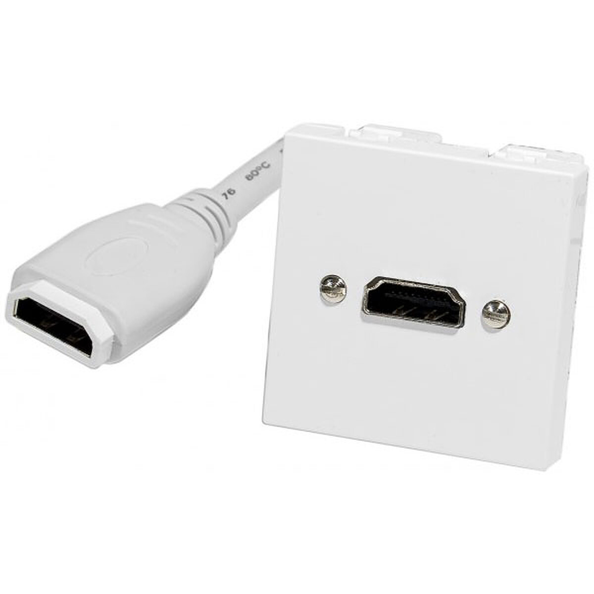 Plastron 45x45 HDMI Female-Female Adapter