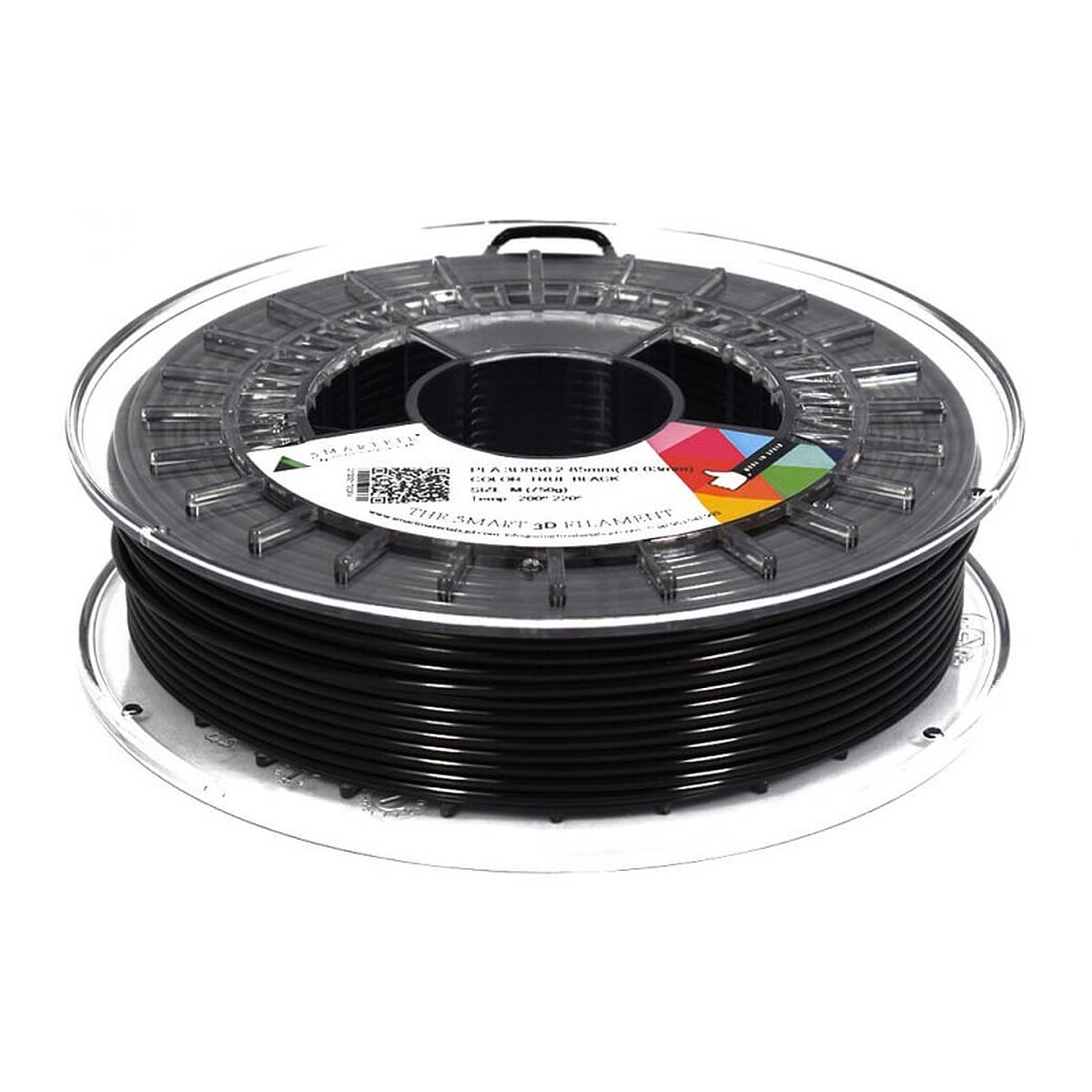 Bobina Smartfil PLA 2,85 mm - Negro