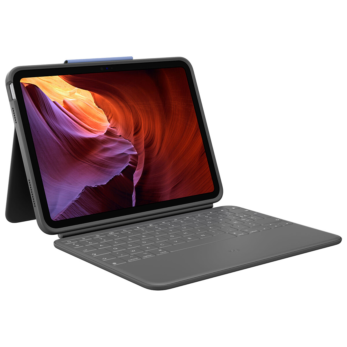 Logitech Rugged Folio for iPad 10.9-inch (10th Gen & A16) - Oxford Grey
