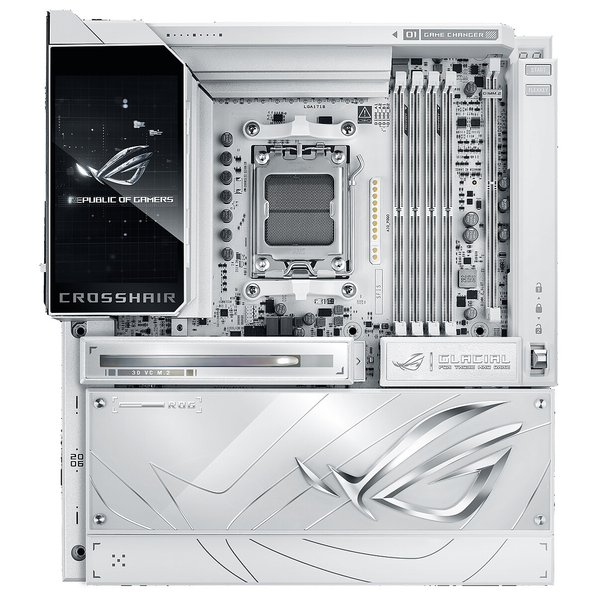 Placa base ASUS ROG Crosshair X870E Glacial
