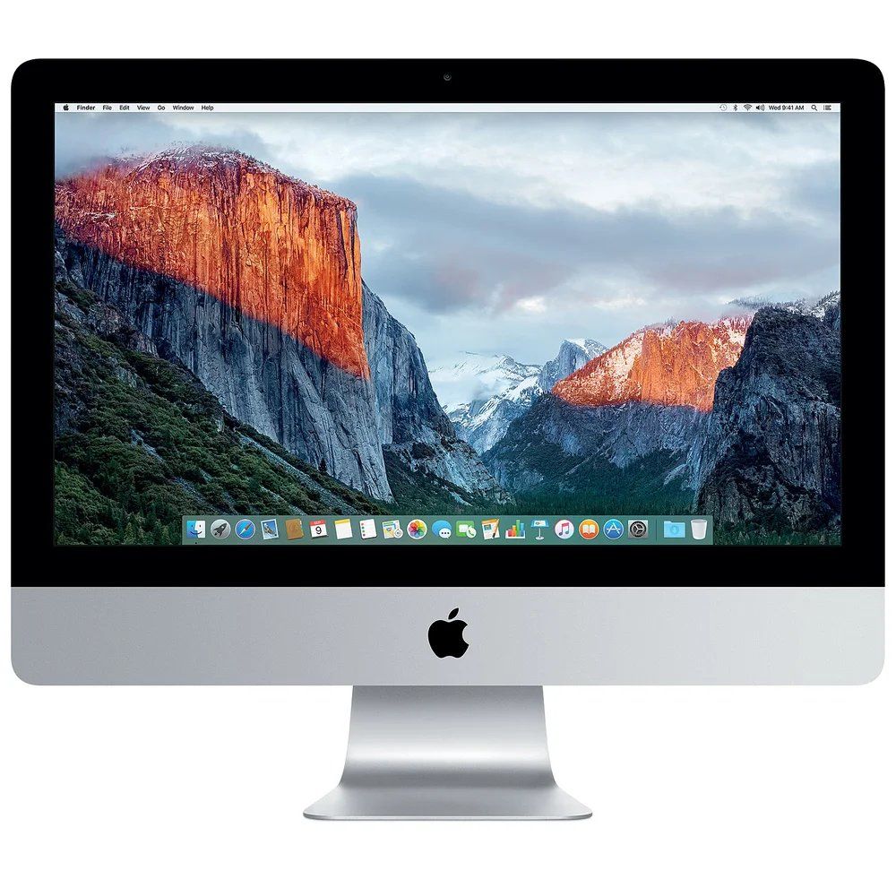 Apple iMac 21.5-inch, 2013, Intel Core i5-4570R, 8GB RAM, 256GB SSD, Silver