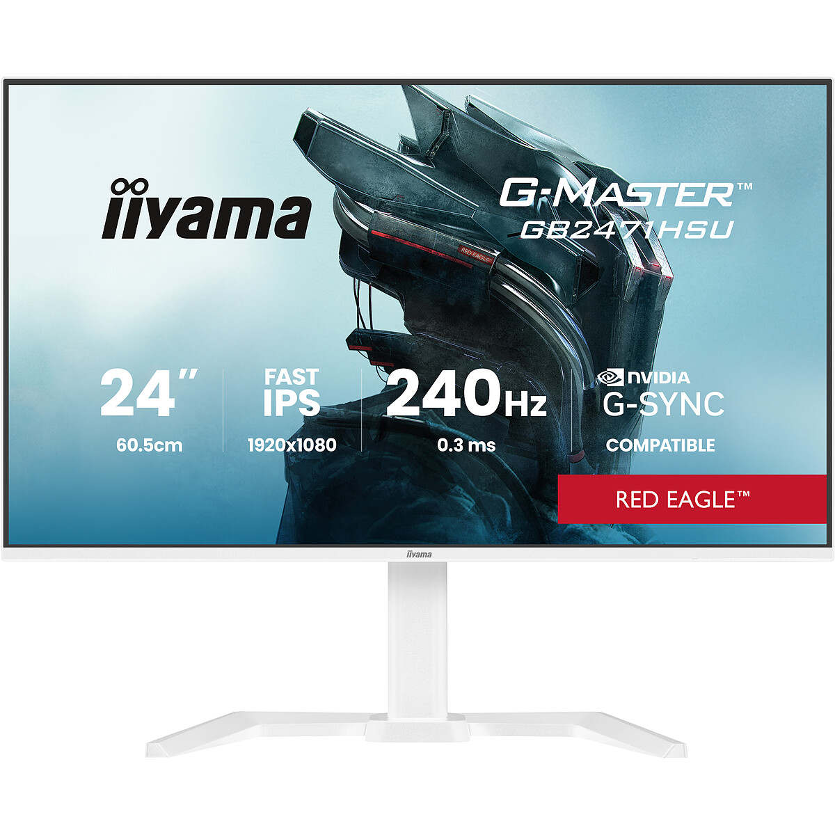 iiyama G-Master GB2471HSU-W1 Red Eagle 23.8" LED