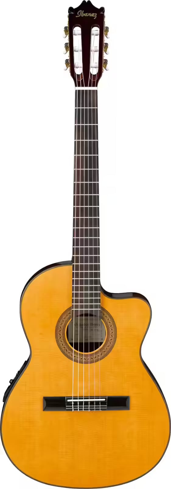 Ibanez GAT5CE Classical Guitar, Amber High Gloss