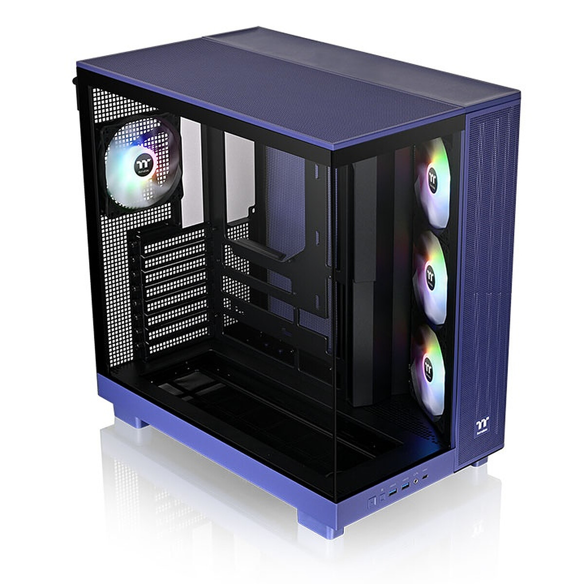 Thermaltake View 380 XL TG ARGB Case (Blue)