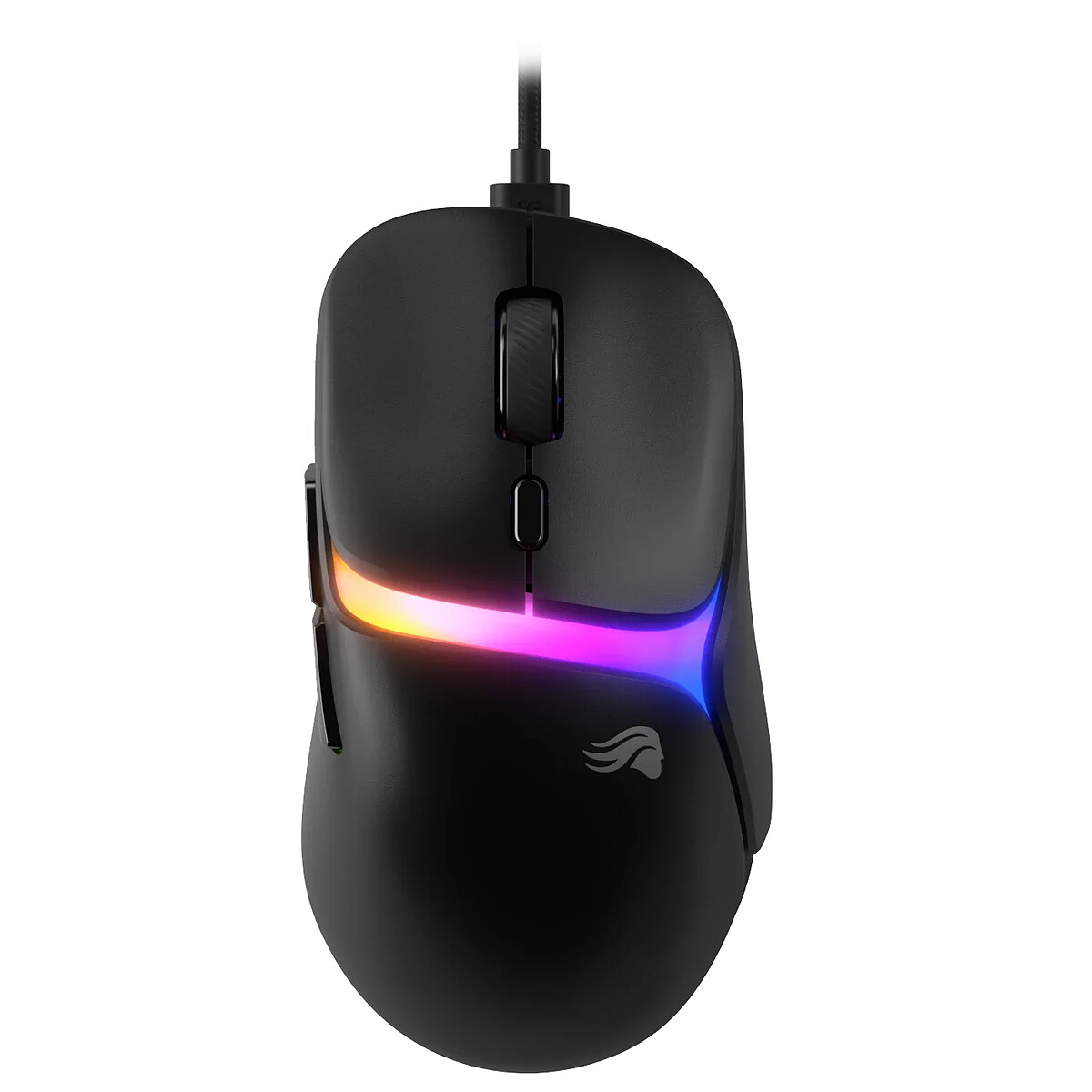 Ratón de juego con cable Glorious D3 (Negro)
