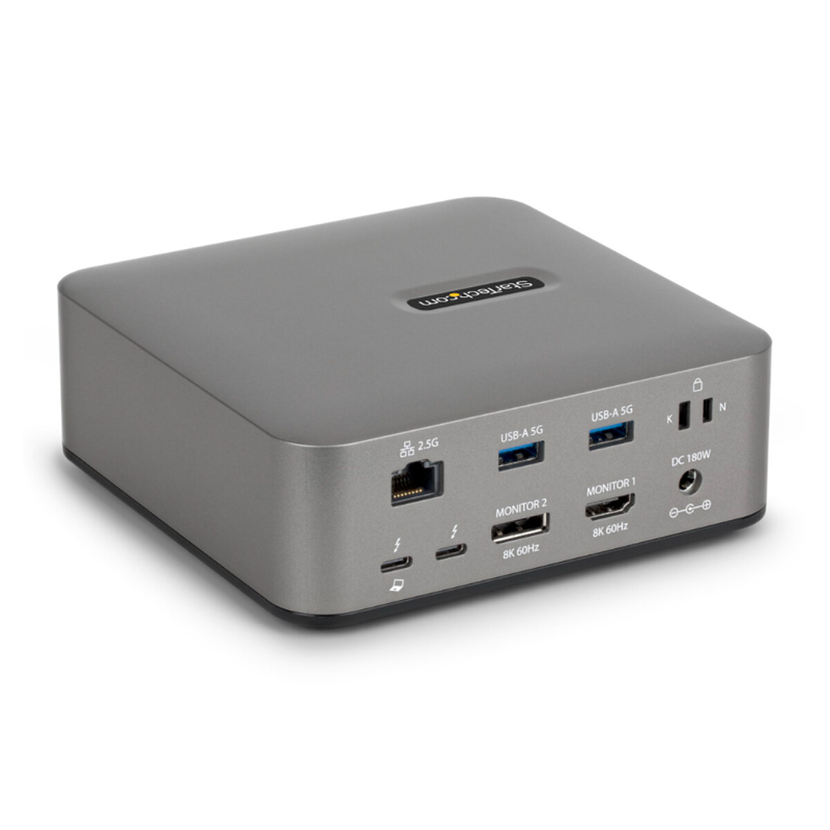 StarTech.com Thunderbolt 5/USB-C Dual Display Docking Station 8K 60Hz with 140W Power Delivery