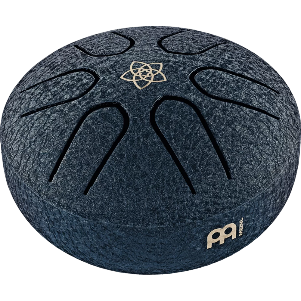 Meinl Energía Sonora PSTD2NBVF - Tambor de Lengua de Acero de Bolsillo - Do Mayor - Azul Marino