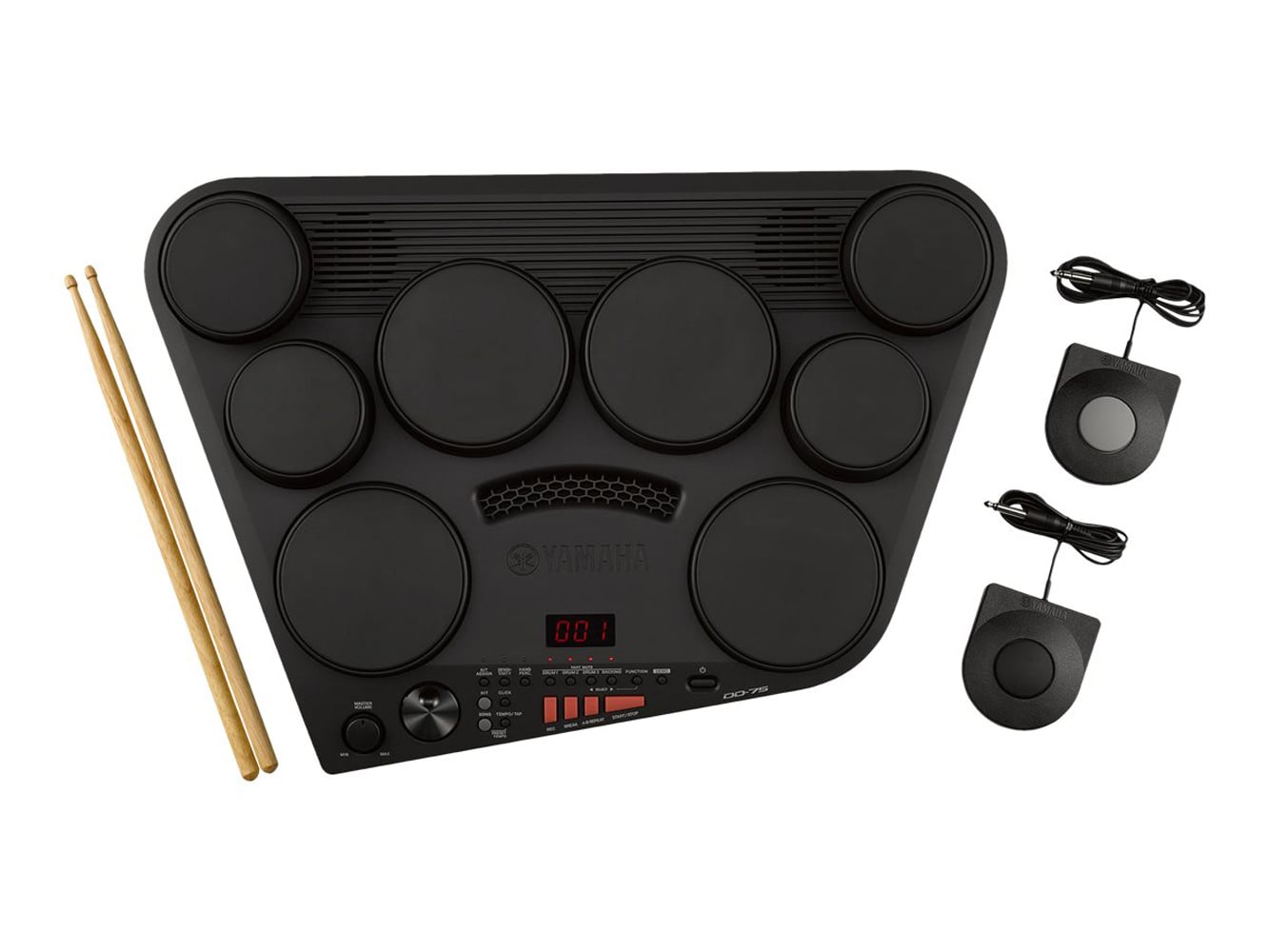 Kit de batería digital portátil Yamaha DD-75 - 8 pulsadores