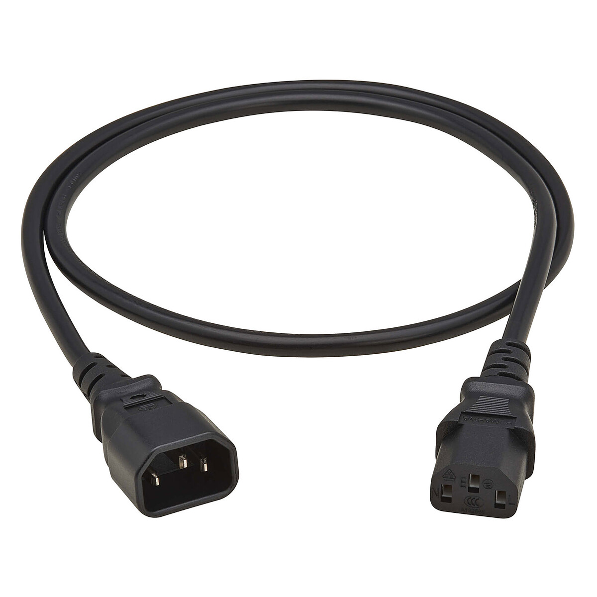 Cable de alimentación Eaton Tripp Lite C13 a C14 - 1 m