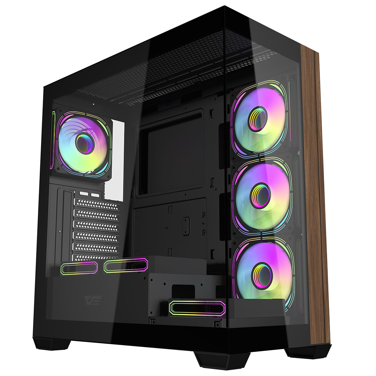 Darkflash DS900W Mid-Tower Case (Black)