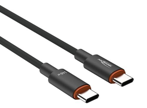 Ansmann USB-C to USB 2.0 Cable (60cm, Anthrazit, PD 3.1)