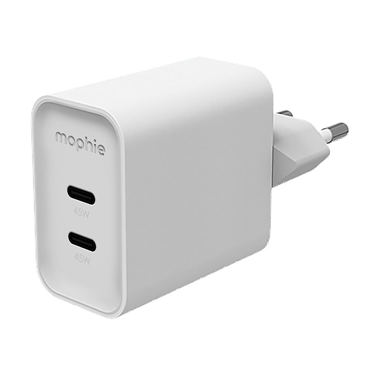 Adaptador de pared Mophie 45W USB-C GaN