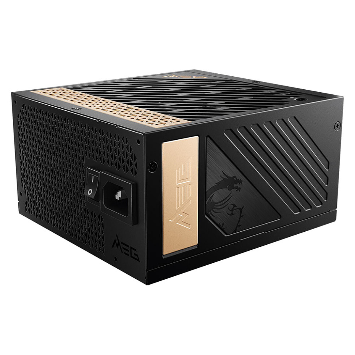 MSI MEG AI1300P PCIE5 Power Supply 1300W ATX12V 3.0 80 PLUS Platinum