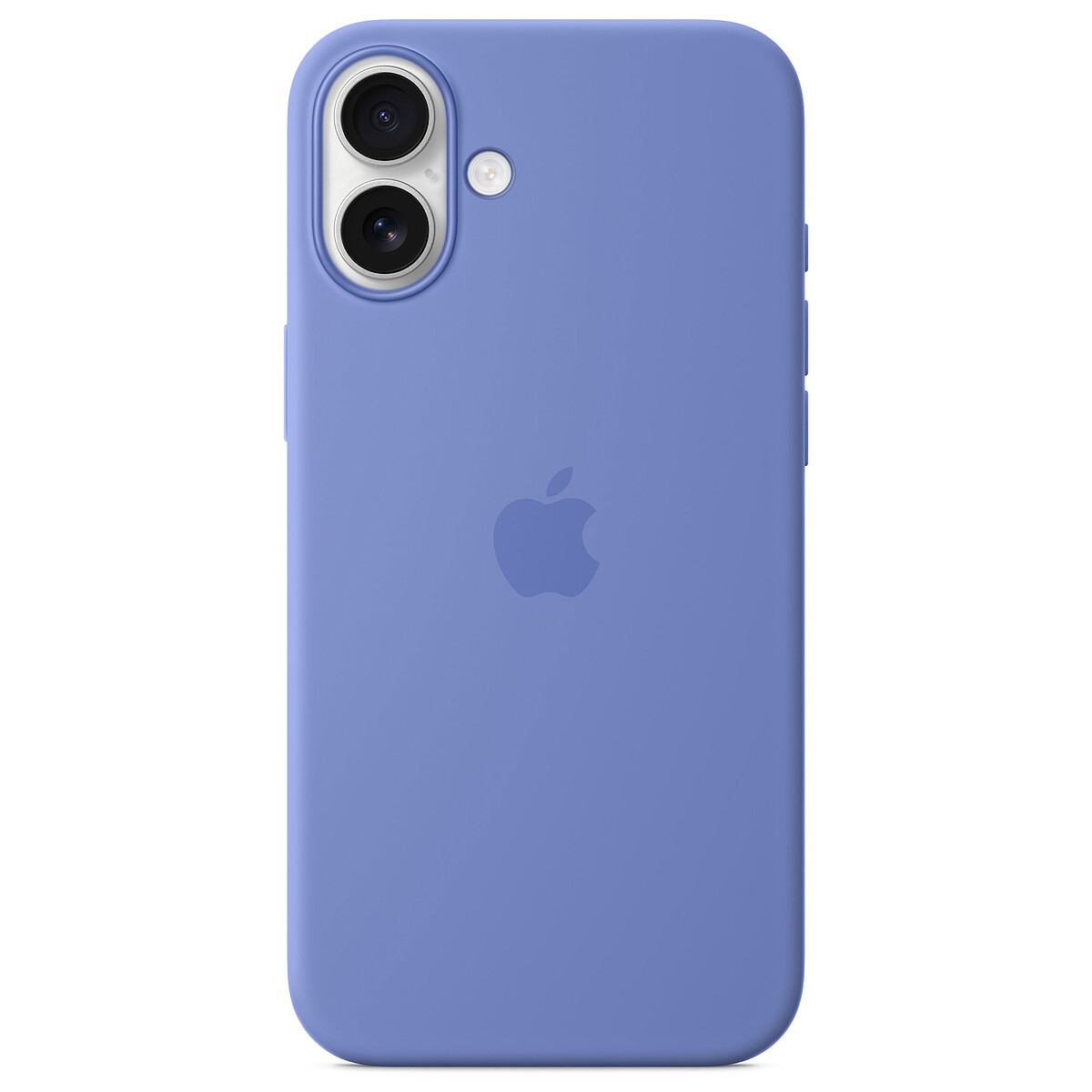 Fundas de silicona Apple con MagSafe para iPhone 16 Plus (Azul Pavoina)