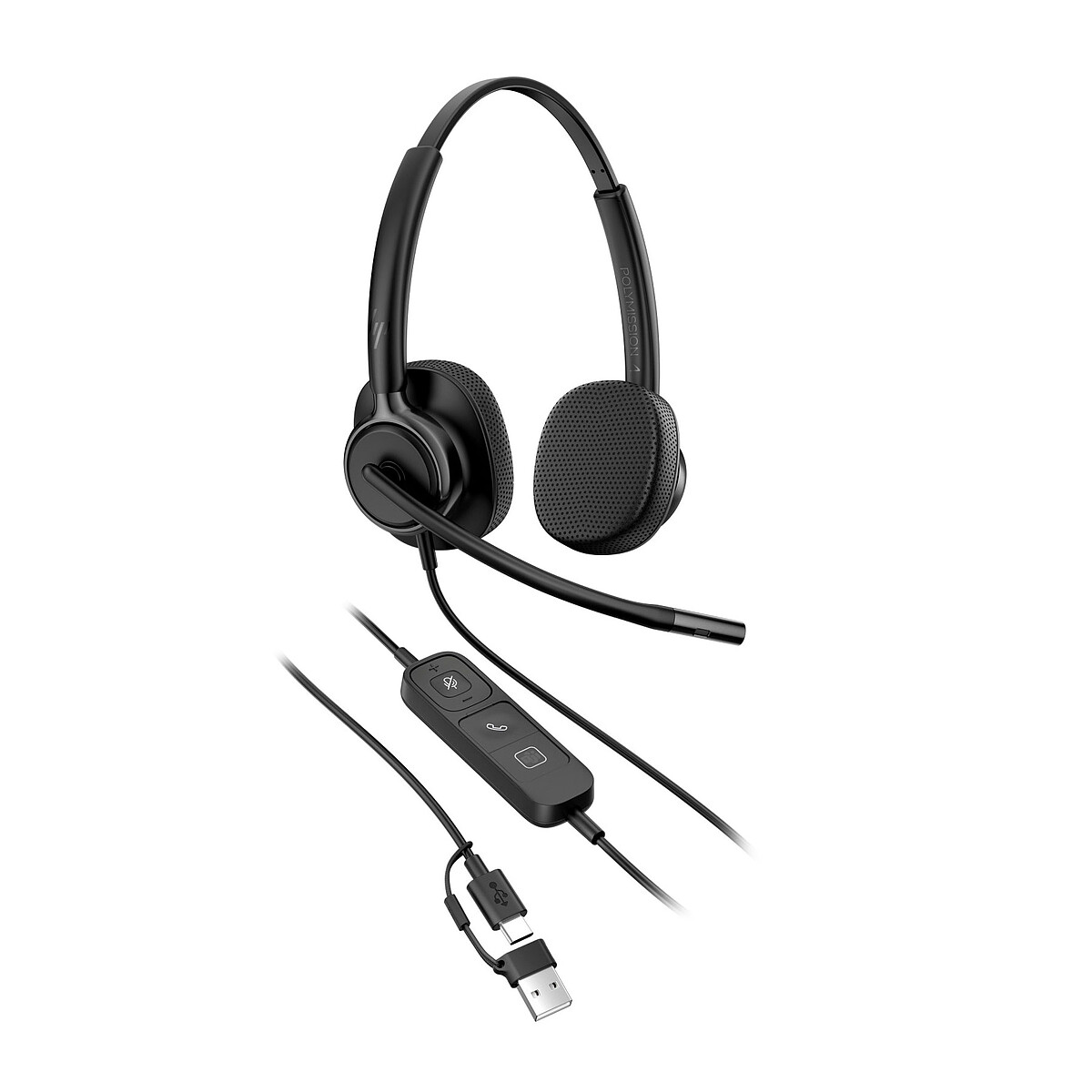 Auricular estéreo HP Poly Mission 425