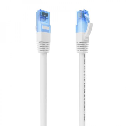 AISENS Cat6 Network Cable - 1m, White (U/UTP)