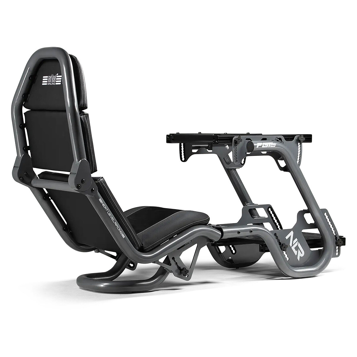 Next Level Racing F-GT Pro Formula & GT Racing Simulator Cockpit (Grey)