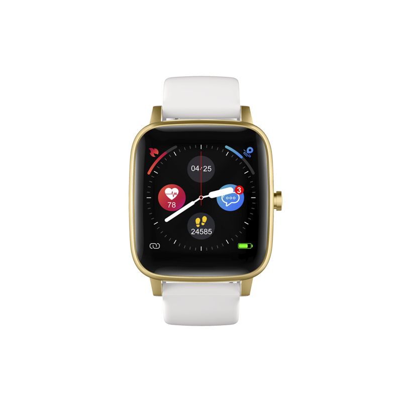 Radiant Smartwatch (Size: 40mm, Color: Black, Capacity: 50m Water Resistance)