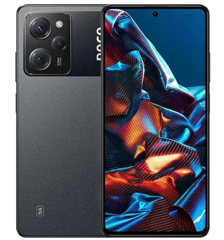 Xiaomi POCO X5 Pro 5G Smartphone - 8GB RAM, 256GB Storage, Black, Snapdragon 778, AMOLED 6.67' Display, 120Hz FHD+, 108MP Camera, 67W Fast Charge, 5000mAh Battery