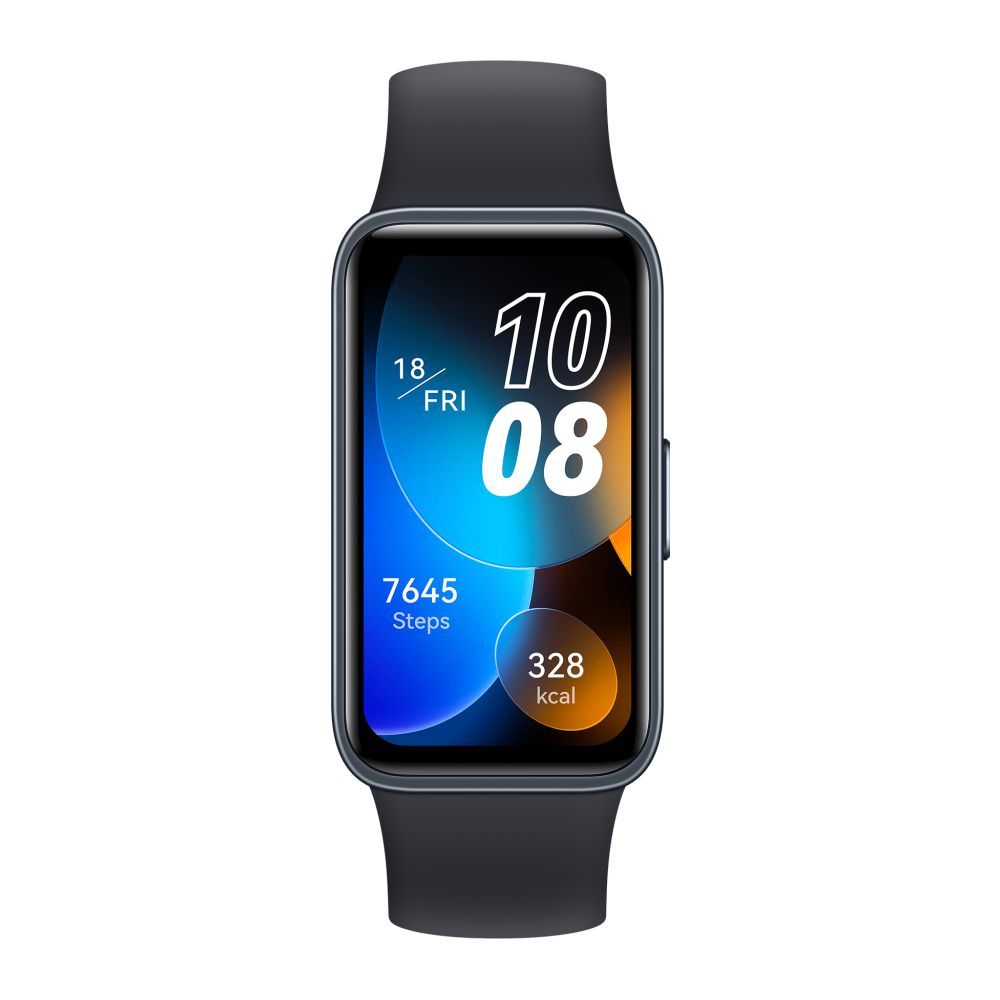 Banda Huawei 8 (Negro, Pantalla AMOLED de 1,47", Resolución 194x368)