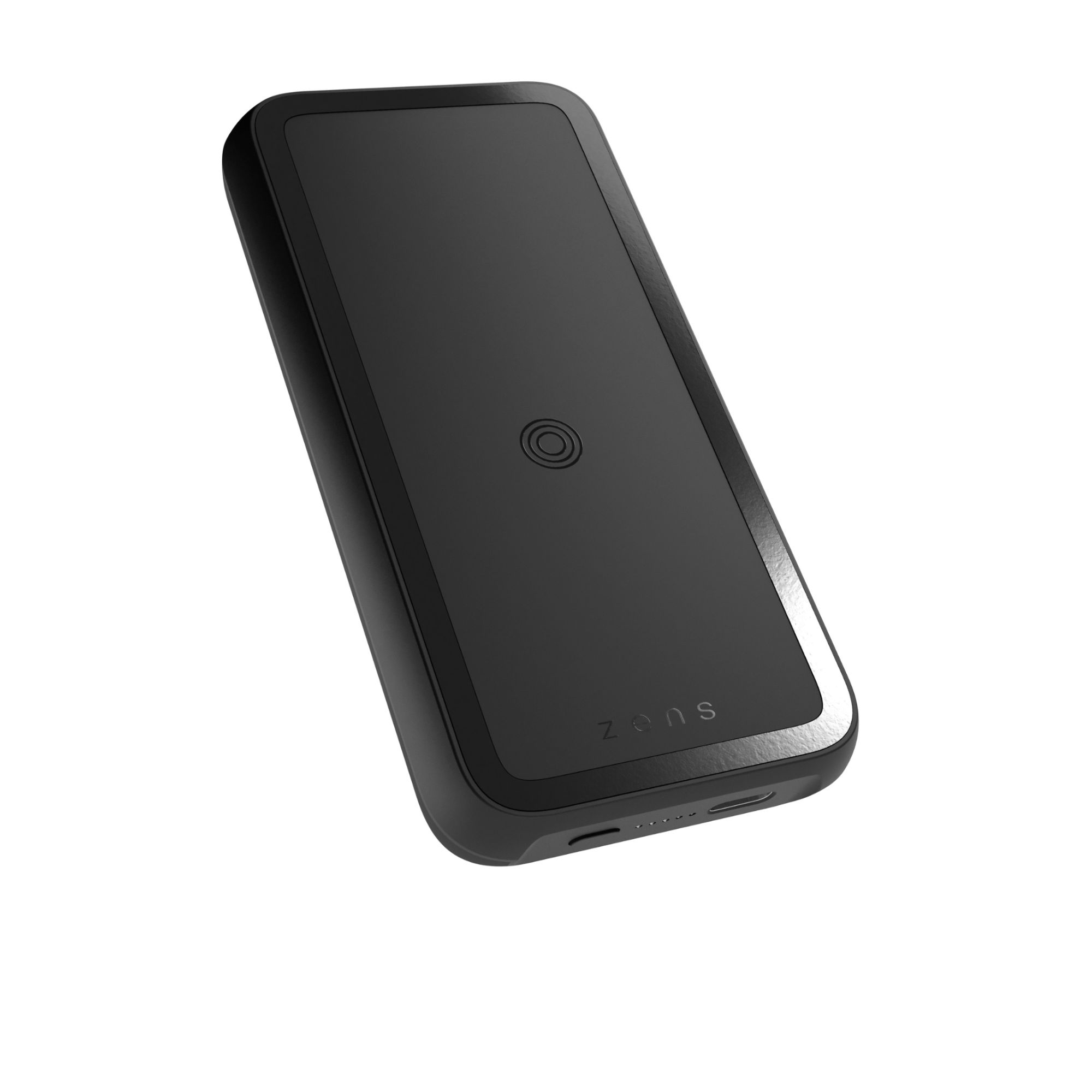 Zens Power Bank 10,000mAh Wireless Recharge Black