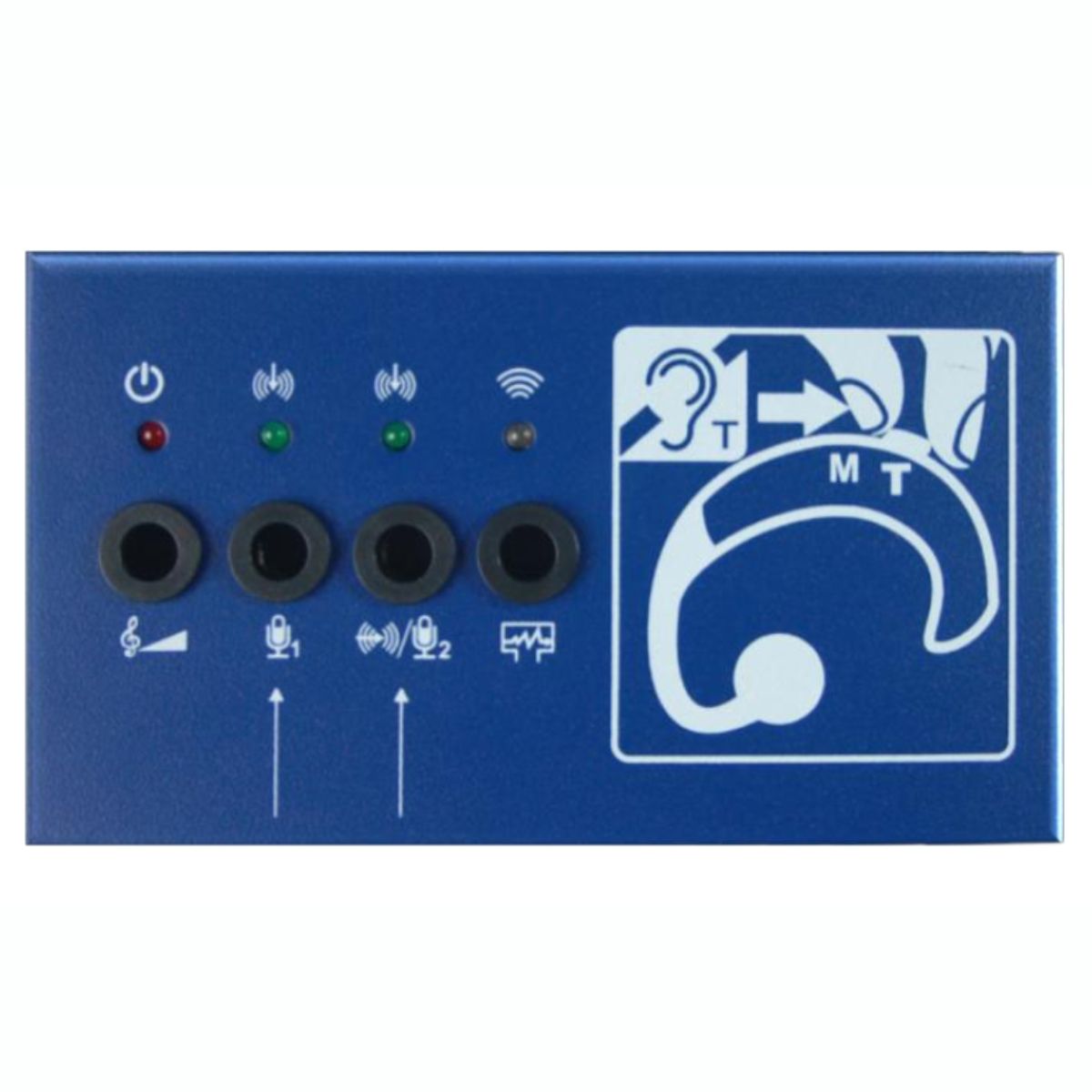 Geemarc LoopHear 160 Amplifier - Noise-Canceling Headset with Safety Features