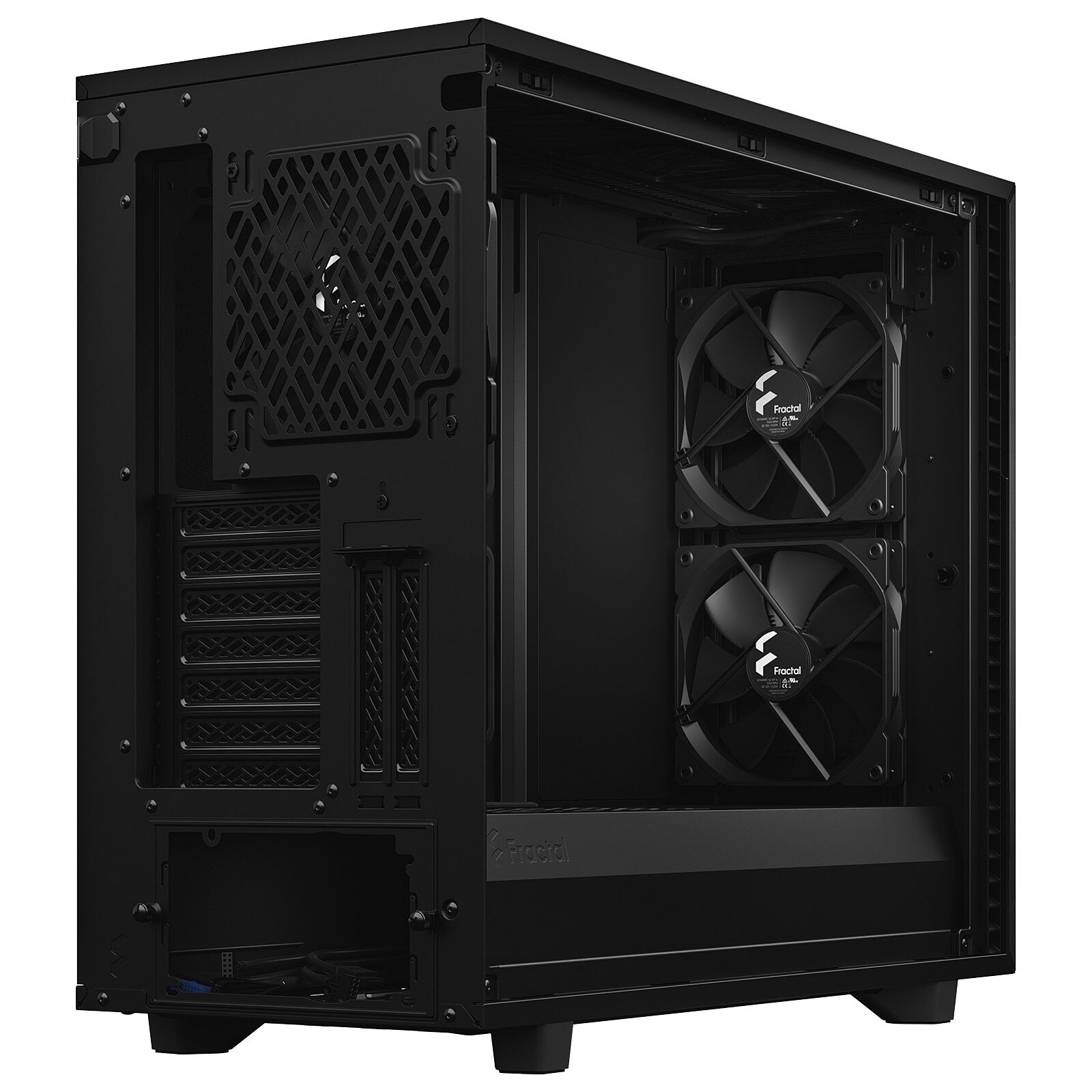 Fractal Design Define 7 - Solid Black (Size: 7, Color: Black)