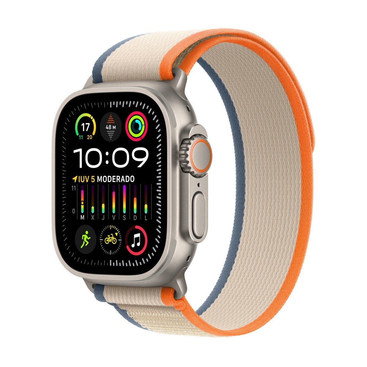 Apple Watch Ultra 2 GPS + Cellular - 49mm Titanium Case - Gold - S/M Band