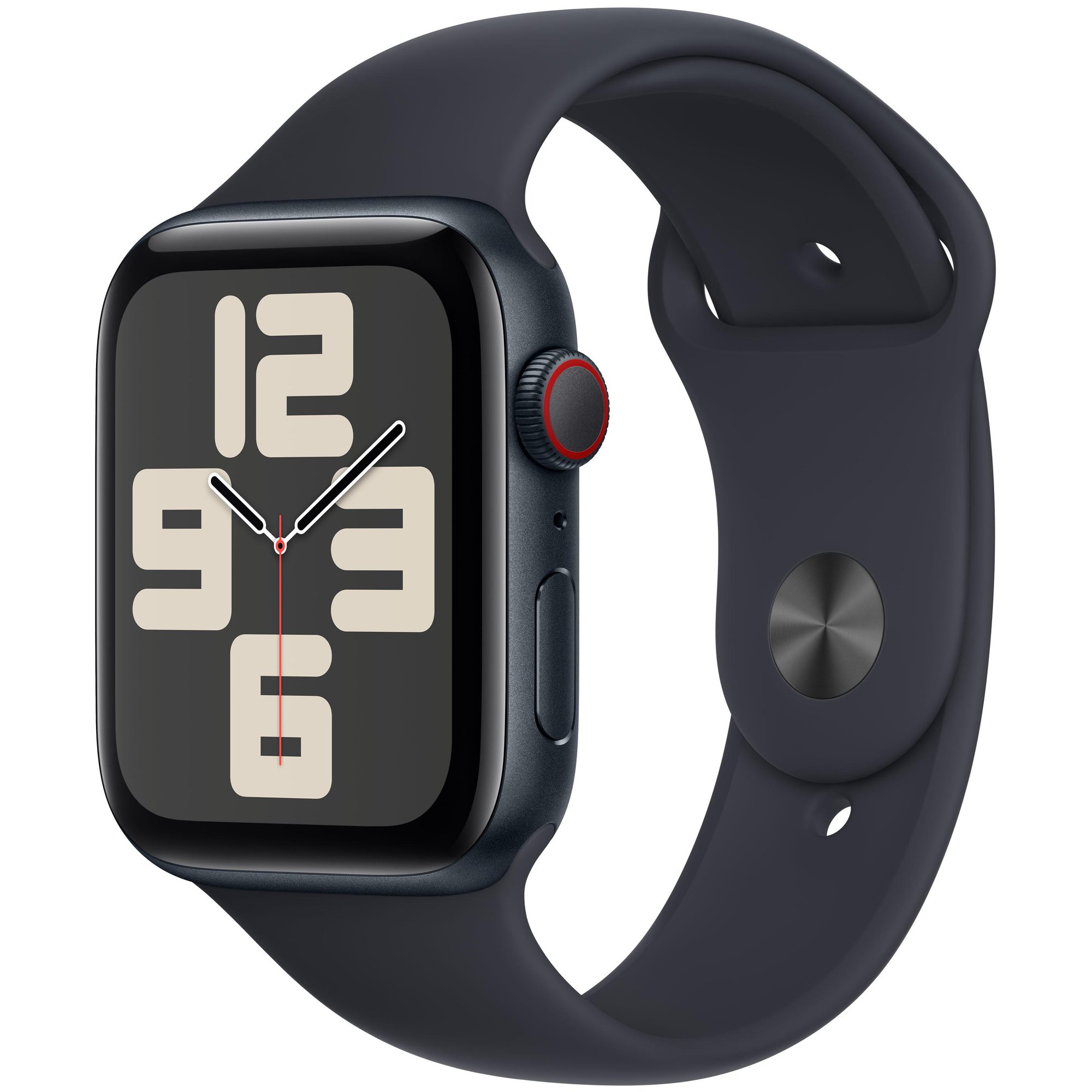 Apple Watch SE 2nd Gen GPS - 44mm Aluminum Case Midnight - M/L Band
