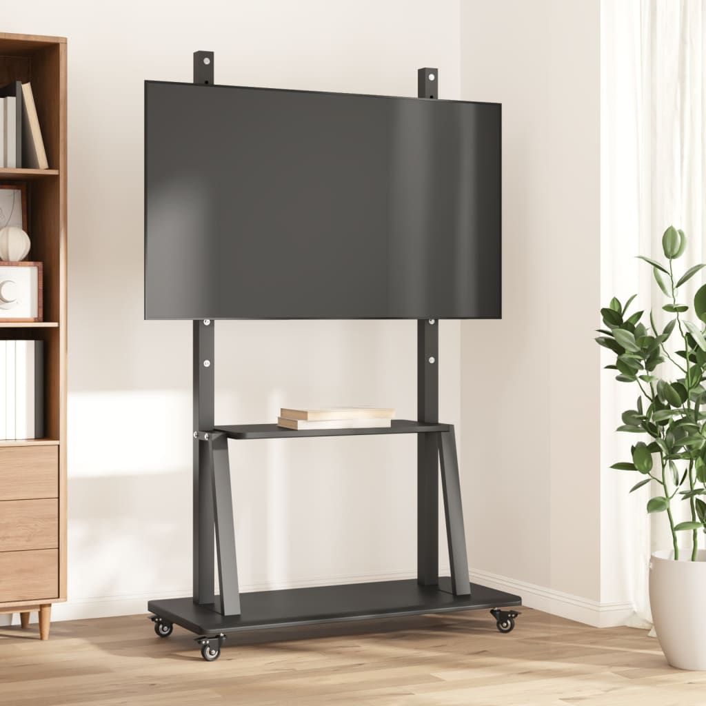VidaXL TV Stand with Wheels for Screens 32-90 inches Max VESA